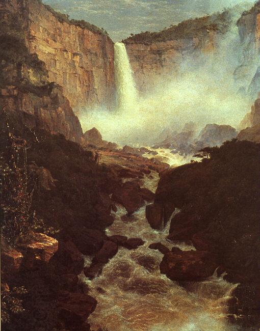 Frederick Edwin Church The Falls of Tequendama China oil painting art
